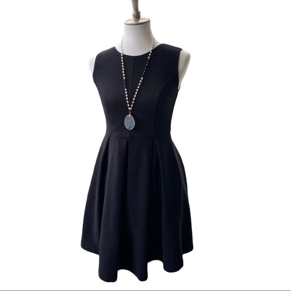 Boden Black Shift Sheath Holiday Dress | 4 Petite - Picture 5 of 16